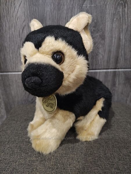 Собака немецкая овчарка щенок песик цуцик собачка 30 см Aurora