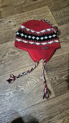 Автентична шапка з натуральної вовни р.56-57 Непал