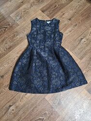 Ошатна жаккардова сукня в стилі бебі долл р. XS/34