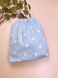 Простирадло на гумці 120/60 см сатин