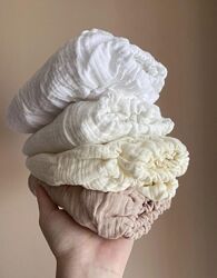 Муслінове простирадло в коляску або люльку