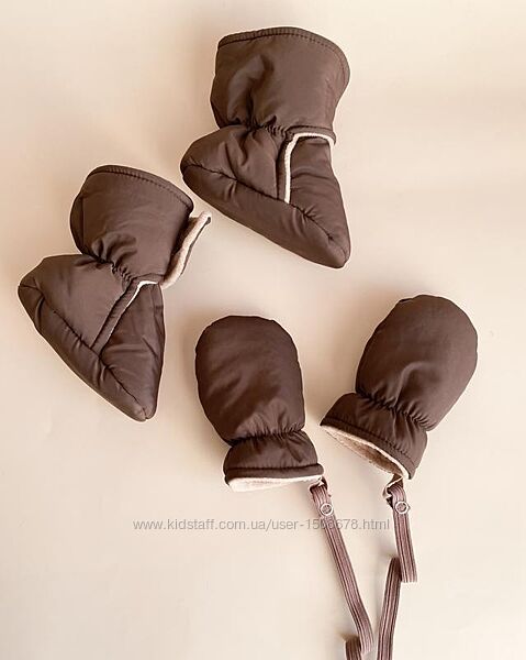 Пінетки-чобітки плащові з утеплювачем зимові