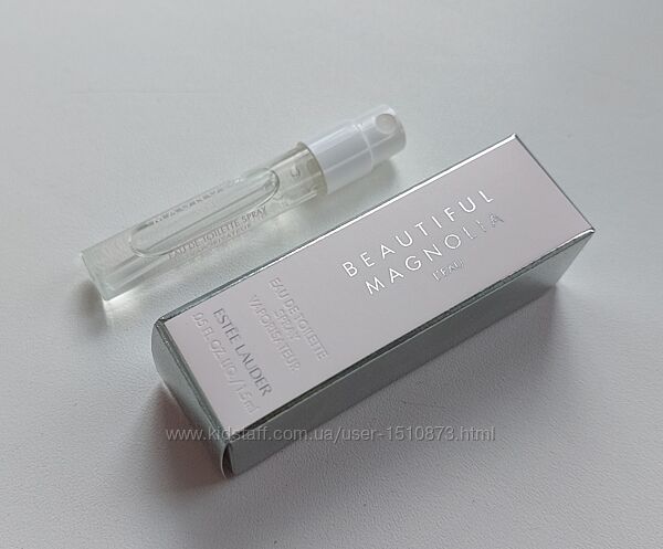 Новая женская туалетная вода Пробник Estee Lauder Beautiful Magnolia L&acuteEau