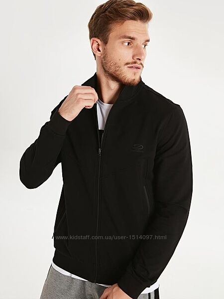 Новая мужская олимпийка черная куртка кофта кардиган худи 