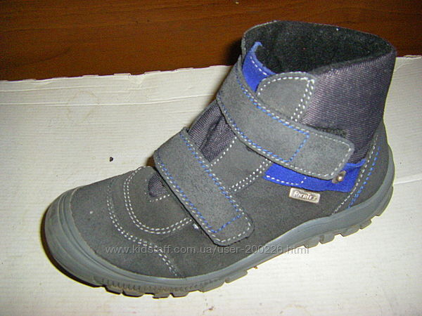 Классные кожаные ботиночки осень-зима, мальчику и девочке