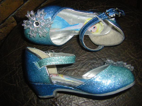  Гламурные туфельки Disney Frozen, размер 23 -31