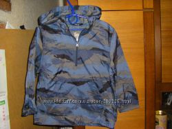 Новые, непромокаемые куртки-дождевики, грязепруфы на флисе 110-140  