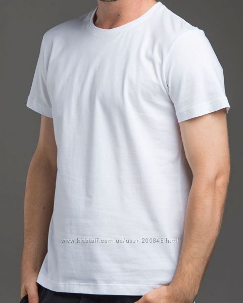 Мужские однотонные футболки разные цвета