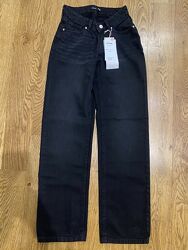 Джинси жіночі чорні штани джинсові