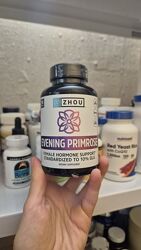 Zhou Nutrition, примула вечірня, 90 капсул