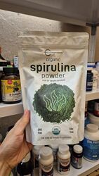 Micro Ingredients, порошок із органічної спіруліни, 454 г