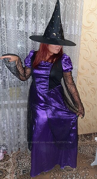 Платье Ведьмочка, колдунья на хеллоуин.