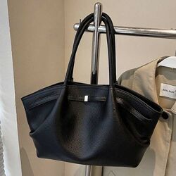 Тренд стильна жіноча сумка гондола преміум якості екошкіра велика тоут