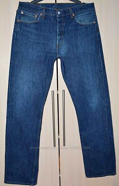 LEVIS 501 джинси чоловічі original W34L34 б. в. Y12-M1-3