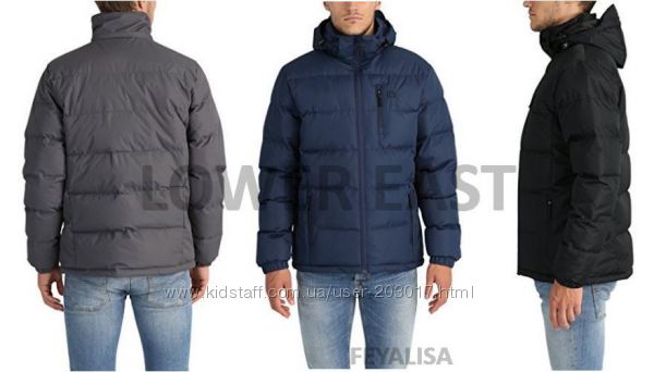 Куртка зимняя мужская Lower East Mens Quilted Winter Jacket разные размеры