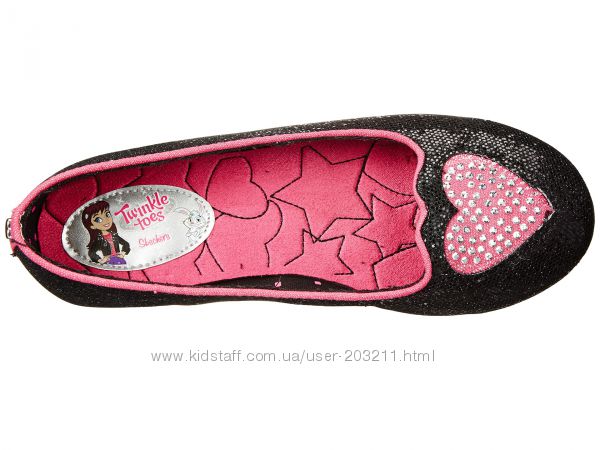 Акция на обувь Балетки SKECHERS KIDS Heart Tales 27-27.5 р, 17.5 см - 18 см