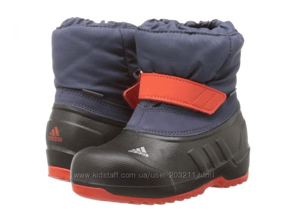 Акция на обувь Сноубутсы adidas Outdoor Kids Winterfun 23. 5 р, 14. 2 см 