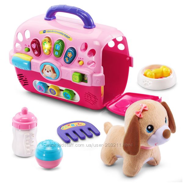 VTech Care for Me Learning Carrier Toy. Уход за щенком. 