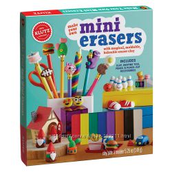 KLUTZ Make Your Own Mini Erasers Toy. Набор для создания ластиков.