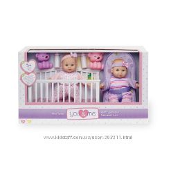 You & Me Mini Twins 8 inch Deluxe Doll Set. Набор пупсов.