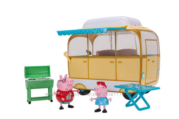 Большой игровой набор Кемпинг Пеппы Peppa Pig Family Campervan