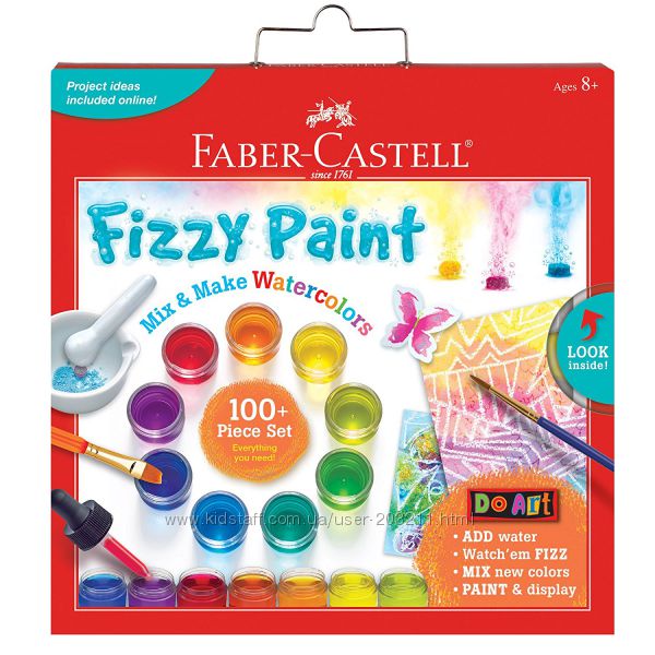 Отличный набор для творчества Faber-Castell Do Art Fizzy Paint