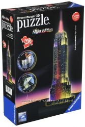 Пазл-ночник 3D Ravensburger Ночной Empire State Building  