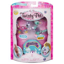 Набор Twisty Petz браслеты, ожерелье  мышка, кенгуру и питомец-сюрприз