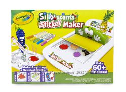 Творческий набор Создай наклейки Крайола Crayola Silly Scents Sticker Maker