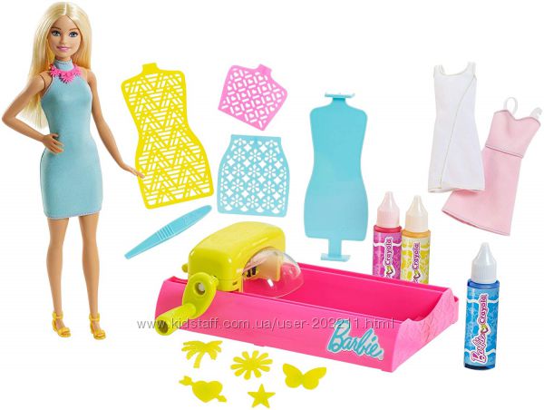 Барби Фабрика волшебных красок Barbie Crayola Color Magic Station, Mattel
