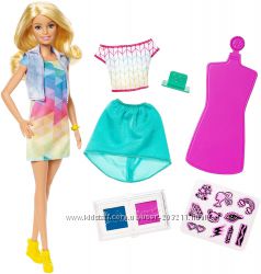 Кукла Барби Дизайнер цветной штамп Barbie Crayola Color Stamp Fashions 