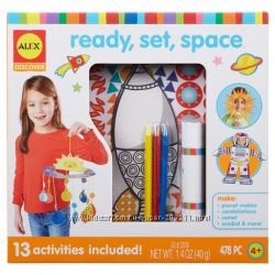 Набор для юных любителей космоса ALEX Discover Ready Set Space