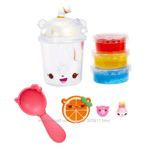Слаймы Num Noms Snackables Silly Shakes