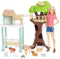 Центр Спасения Животных Барби Barbie Animal Rescuer Doll Playset