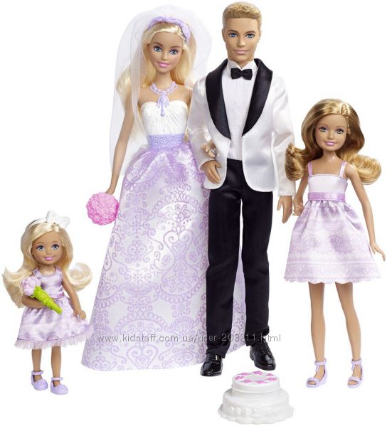Свадьба Барби Barbie I Can Be A Bride Wedding Day