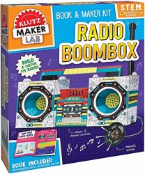 Творческий набор Создай свое Радио Бумбокс KLUTZ Maker Lab Radio Boombox 