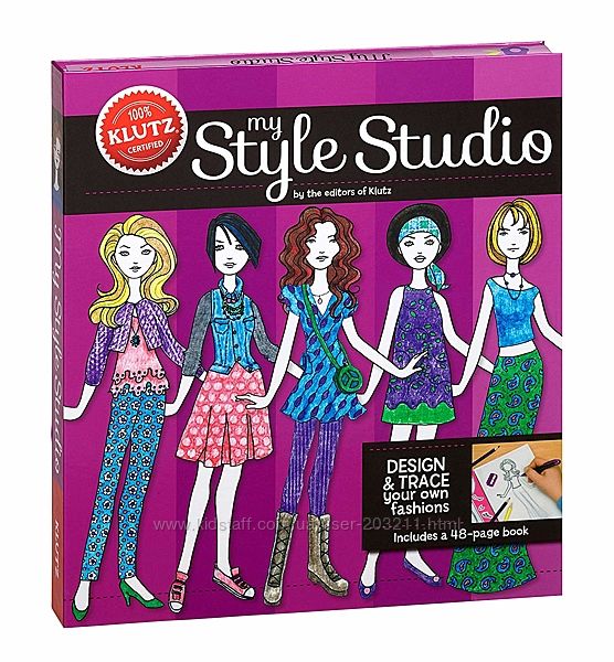 Творческий набор для юного модельера Klutz My Style Studio Book Kit 