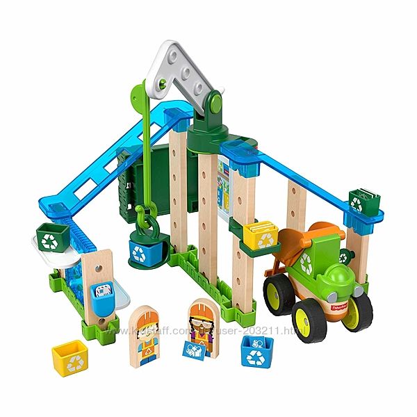 Fisher-Price Wonder Makers Design System Lift & Sort Recycling Center