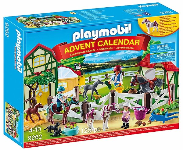 Адвент календарь Лошадиная ферма PLAYMOBIL Advent Calendar - Horse Farm