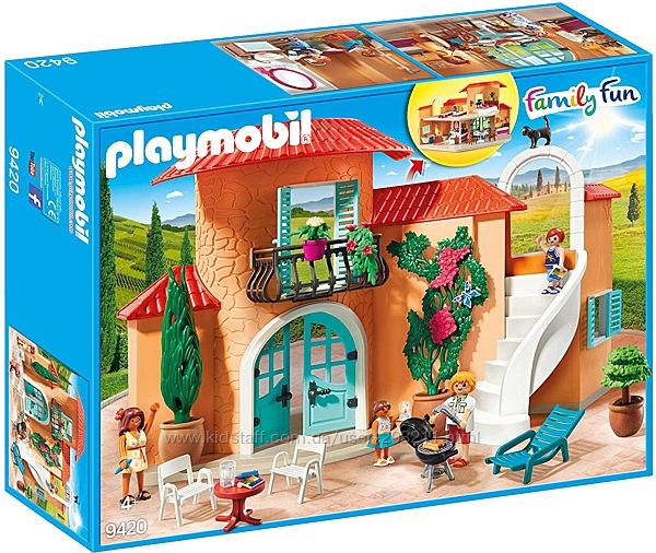 Игровой набор Playmobil Summer Villa 9420 Плеймобиль Солнечная Вилла