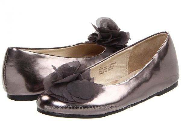 Акция на обувь Балетки Pazitos Silk Rose BF PU, 26 размер, 16. 5 см ст