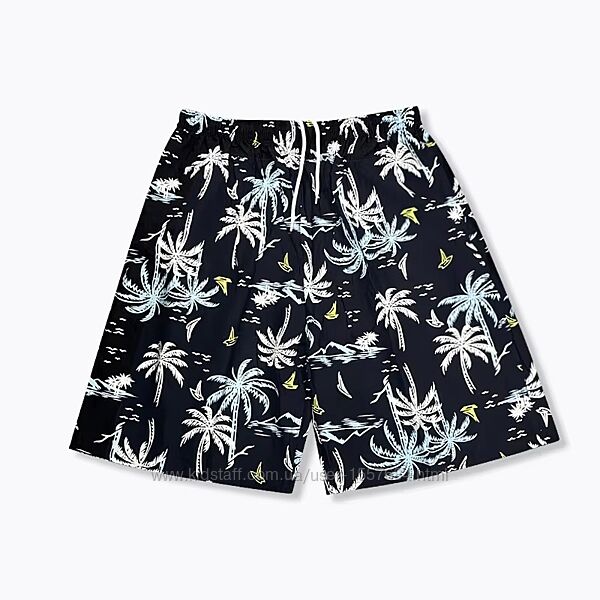 Чоловічі літні, повсякденні шорти з принтом.