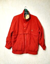 Брендовая мужская куртка реглан красная на синтепоне демисезон Puma 52-54