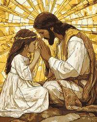 Набір для розпису по номерах Світло в тобі 40х50см КНО8534