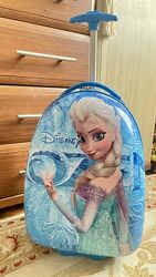 Казкова дитяча валіза на колесах з яскравим дизайном Disney FrozenЕльза