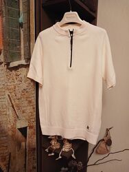 Шерстяная футболка reiss golf поло кофта шерсть 