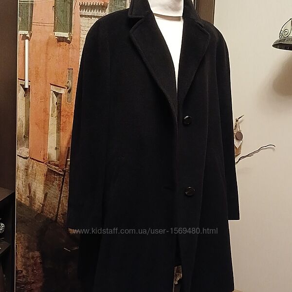 Пальто блейзер шерсть 100 Италия тёплое полупальто пиджак