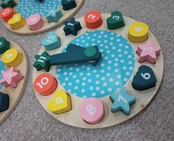 Дерев´яний пазл-годинник