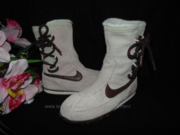 Бомбезные  сапоги Nike 32р, ст 21 см. Мега выбор обуви 