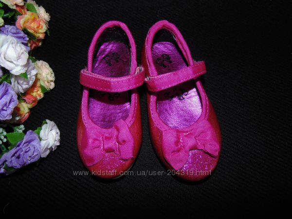 Нарядные балетки George 22р, ст 13, 5 см. Мега выбор обуви